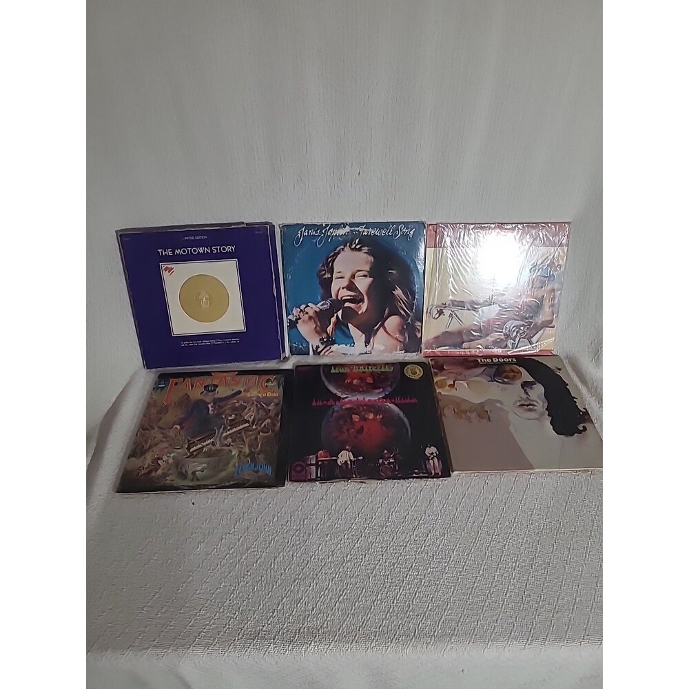 Vinyl Record Collection Classics Vintage 70s